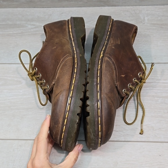 Vintage Doc Dr.Martens Mens Leather Oxford Chunky Tractor shoes sz UK 9 US M 10 main image 15